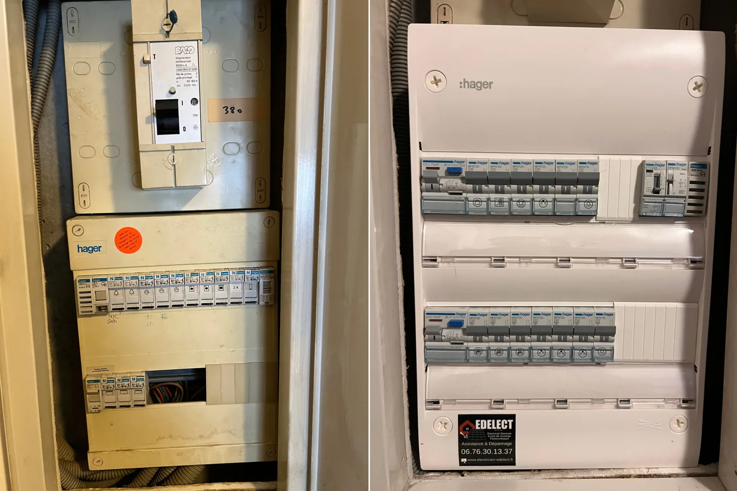 Électricien à Lyon — réalisation 3 — par EDELECT – Électricien à Lyon | Climatisation & Rénovation