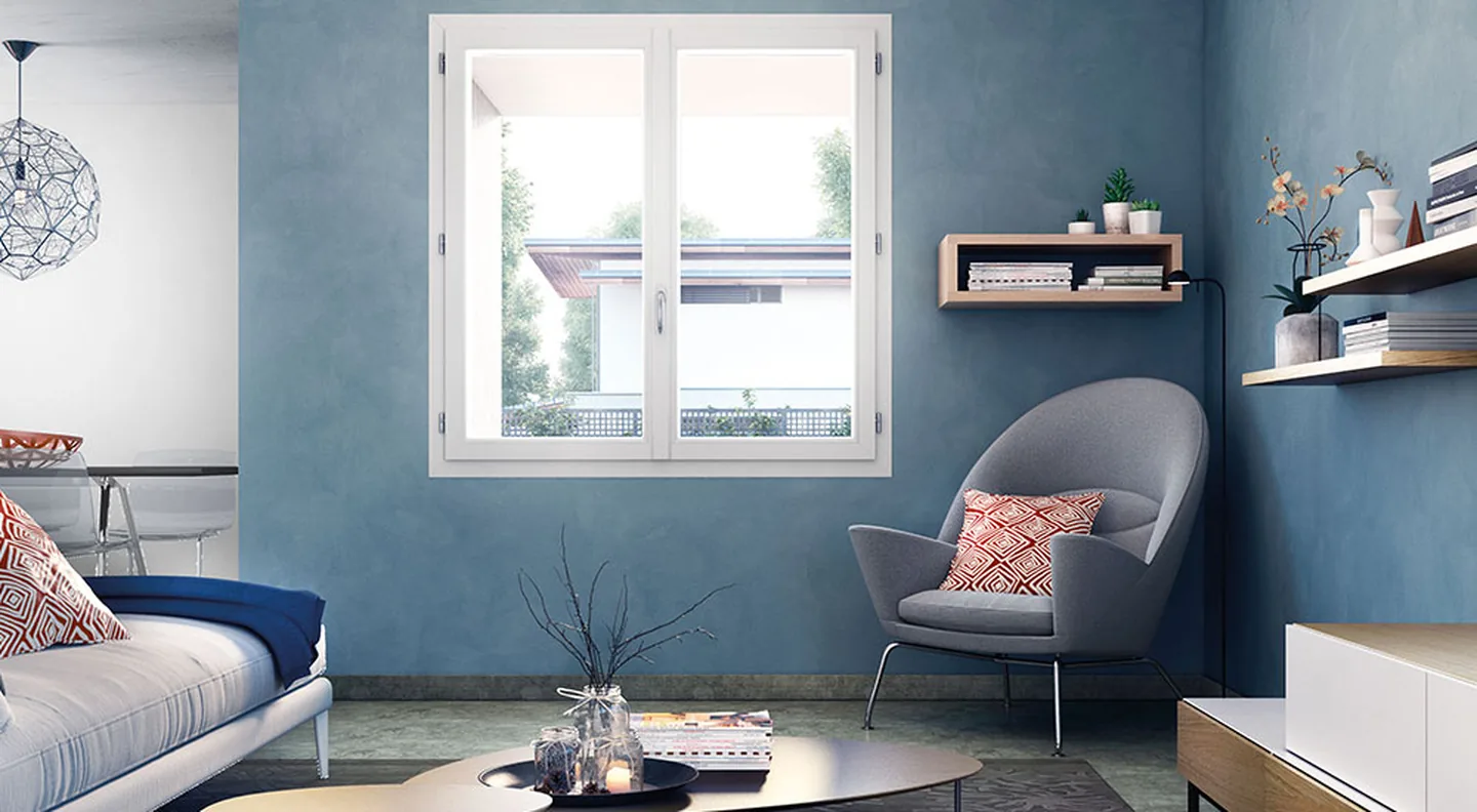Fenêtre blanche à deux vantaux — Menuisier — par Menuiserie Avezou ｜VÉRANDAS - PERGOLA - FENÊTRES - PORTAILS - MENUISERIE, ALU, PVC, BOIS — à Bordeaux