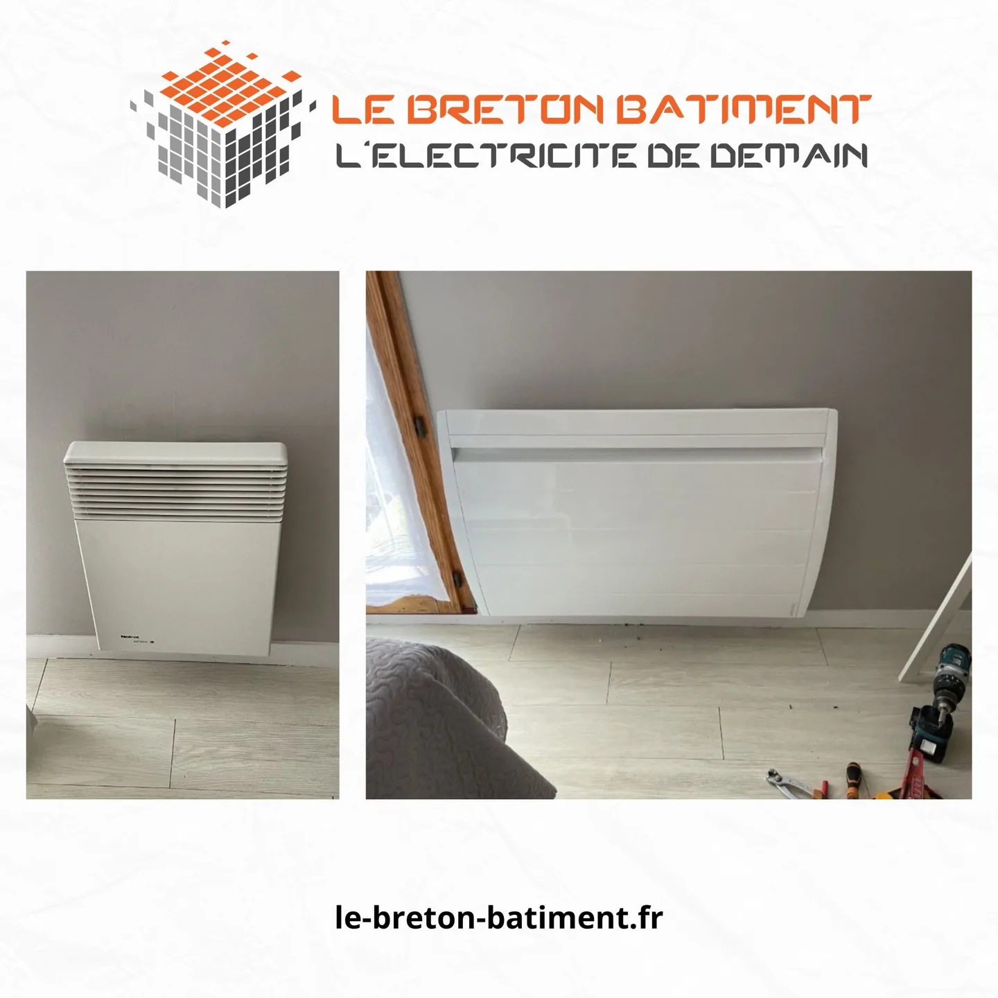 Photo de couverture de Le Breton Bâtiment, Électricien à Caen