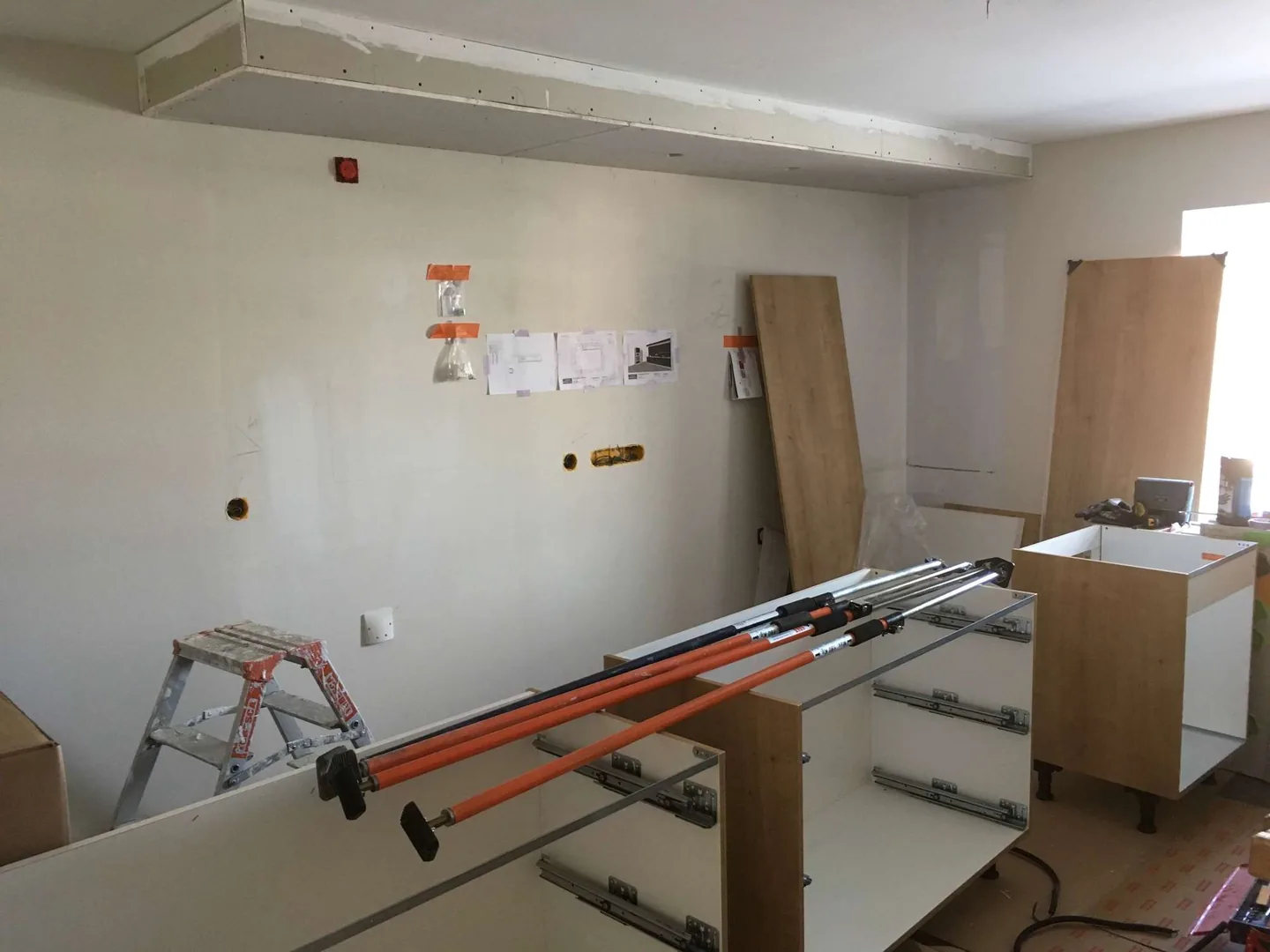 Peintre à Besançon — réalisation 2 — par Menuisier, plaquiste et peintre à Saint-Vit