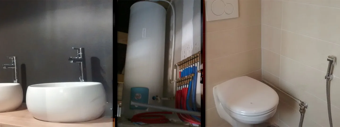Sanitaires et production d’eau chaude — Plombier — par FA2I — à Besançon