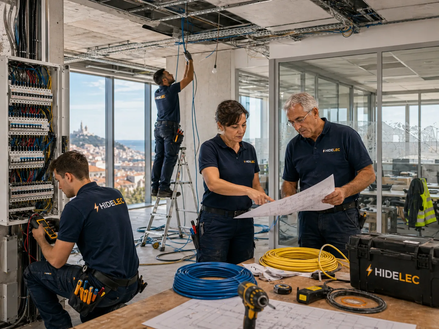 Photo de couverture de HIDELEC, Électricien à Marseille–Aix-en-Provence