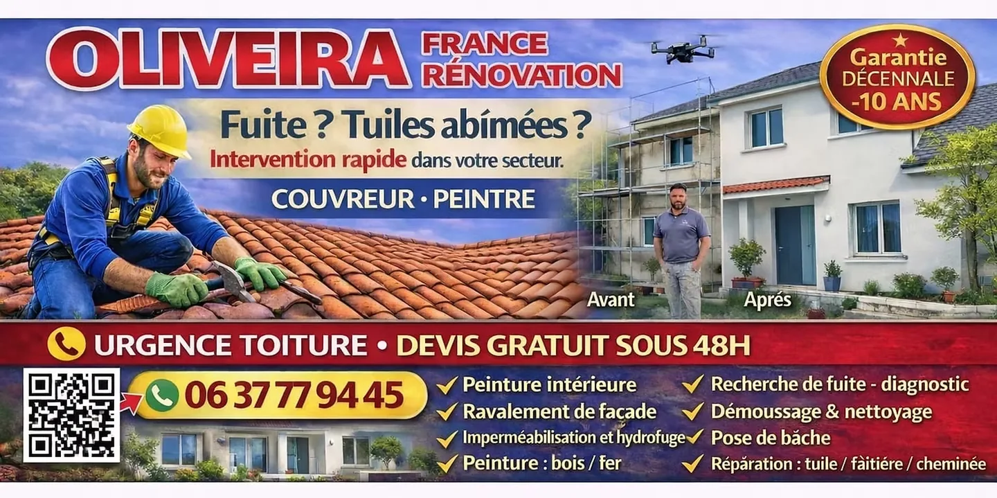 Réalisation 2 — Couvreur — par Oliveira France Rénovation — à Marssac-sur-Tarn